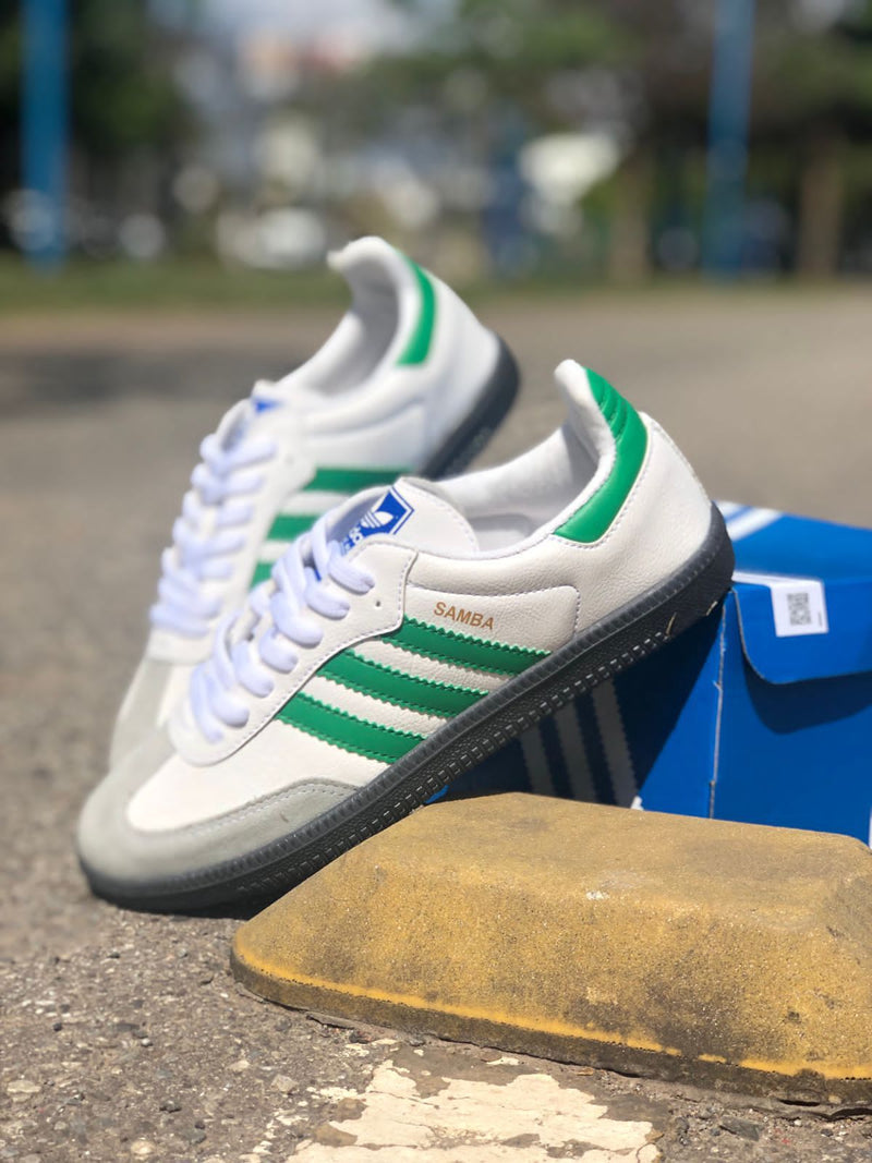 Adidas Samba Premium Bco Verde
