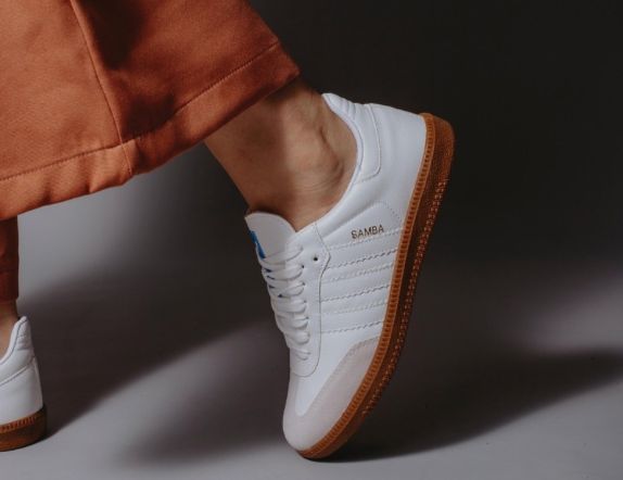 ADIDAS SAMBA PREMIUM BCO BCO