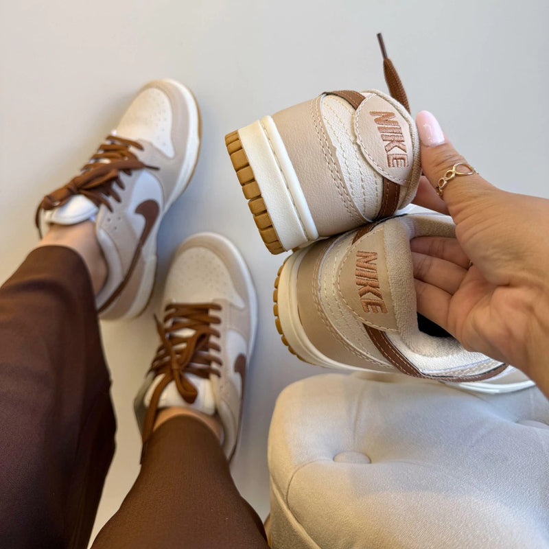 TÊNIS NIKE AIR DUNK CREME CAFÉ