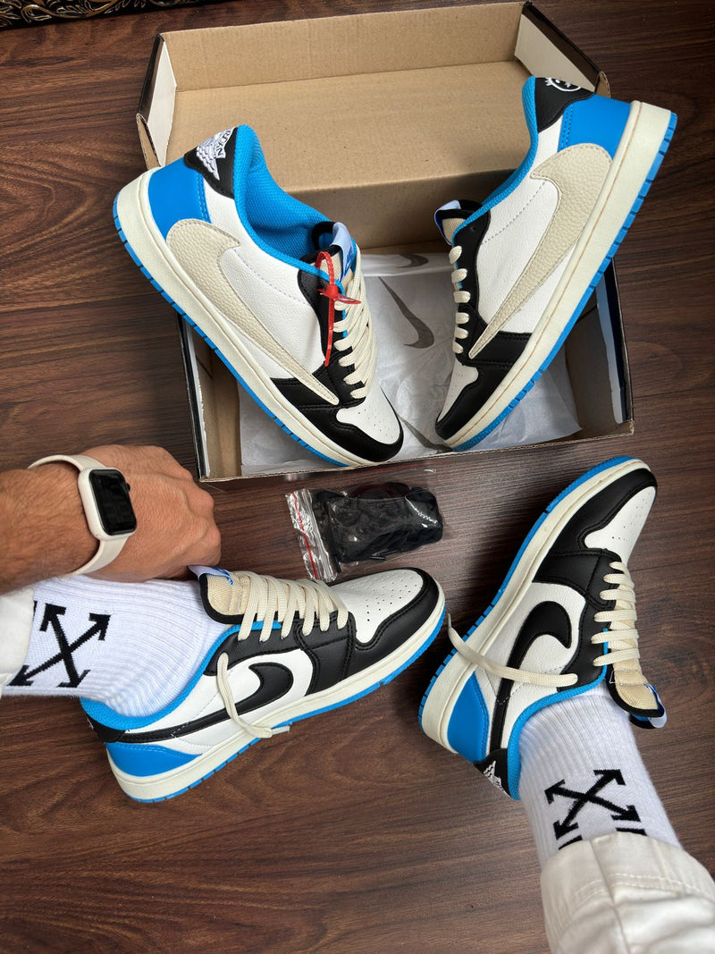 Travis Scott Air Jordan 1 Low Blue