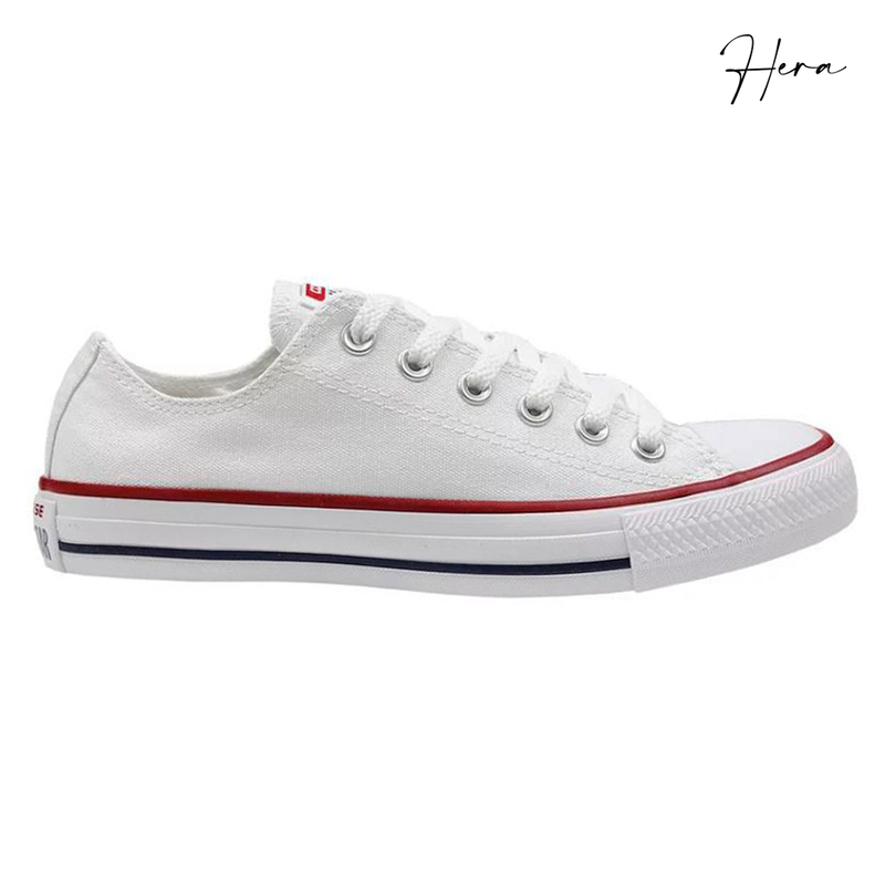 TÊNIS ALL STARS  BRANCO/VERMELHO