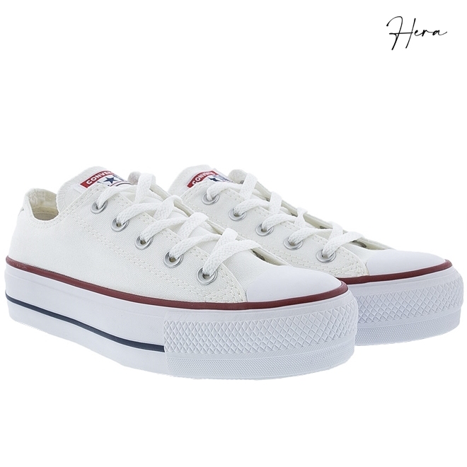 TÊNIS ALL STARS  BRANCO/VERMELHO