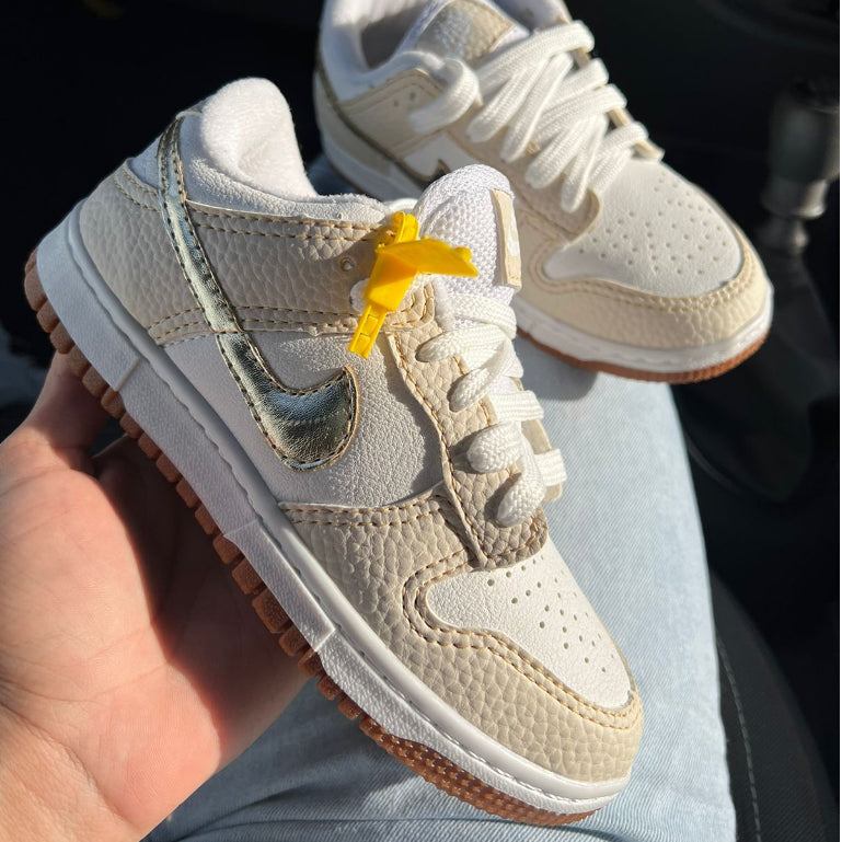 TÊNIS AIR DUNK INFANTIL DOURADO