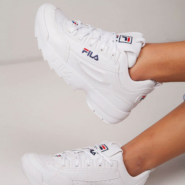 TÊNIS FILA DISRUPTOR BRANCO AZU