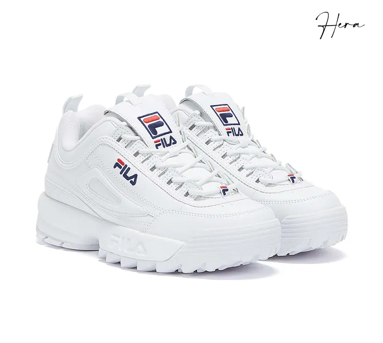 TÊNIS FILA DISRUPTOR BRANCO AZU