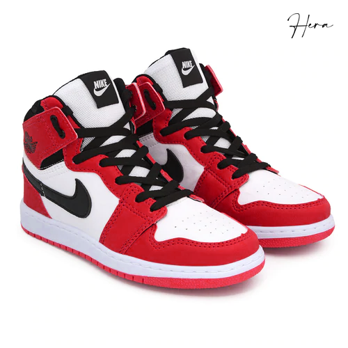 BOTA NIKE AIR JORDAN VERMELHA/BRANCA
