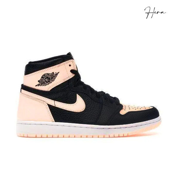 BOTA NIKE AIR JORDAN PRETA E NUDE