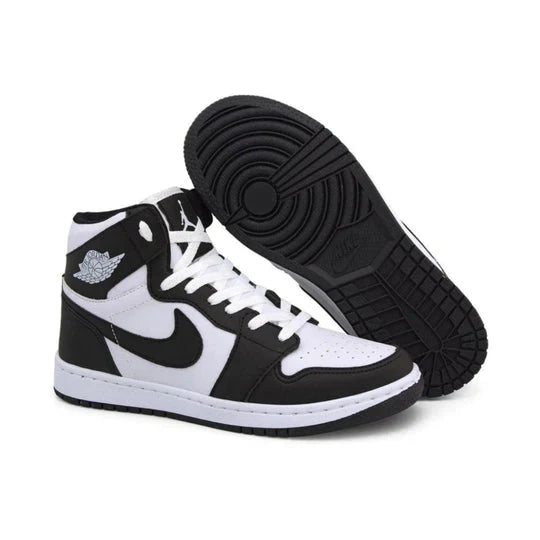 BOTA NIKE AIR JORDAN PRETO BRANCO