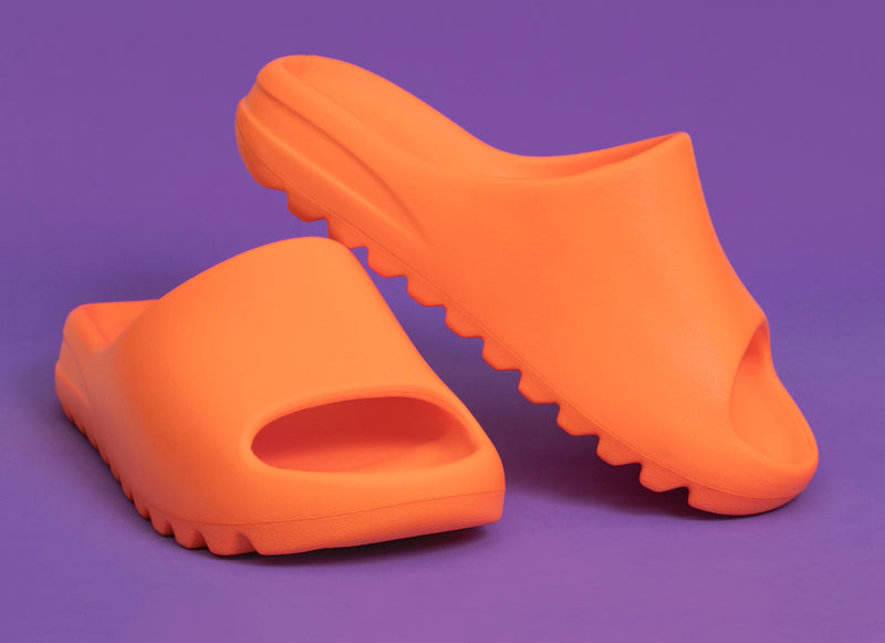 CHINELO SLIDE NUVEM YEEZY LARANJA