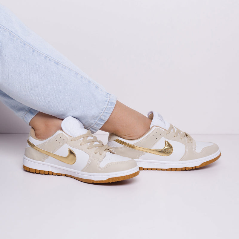 TÊNIS AIR DUNK DOURADO