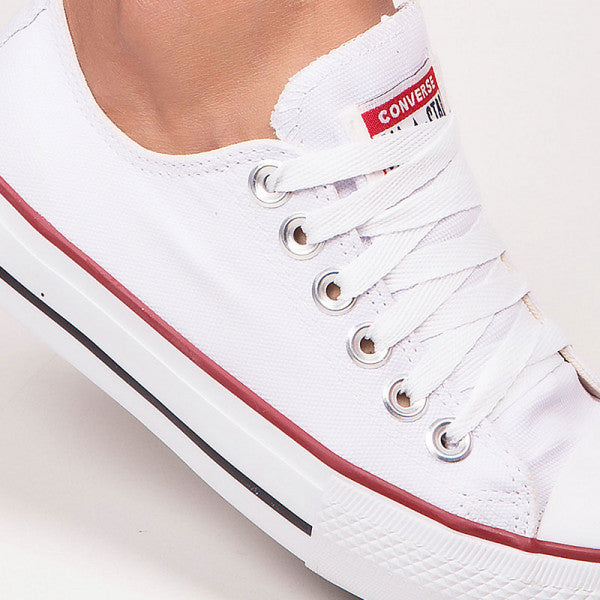 TÊNIS ALL STARS  BRANCO/VERMELHO