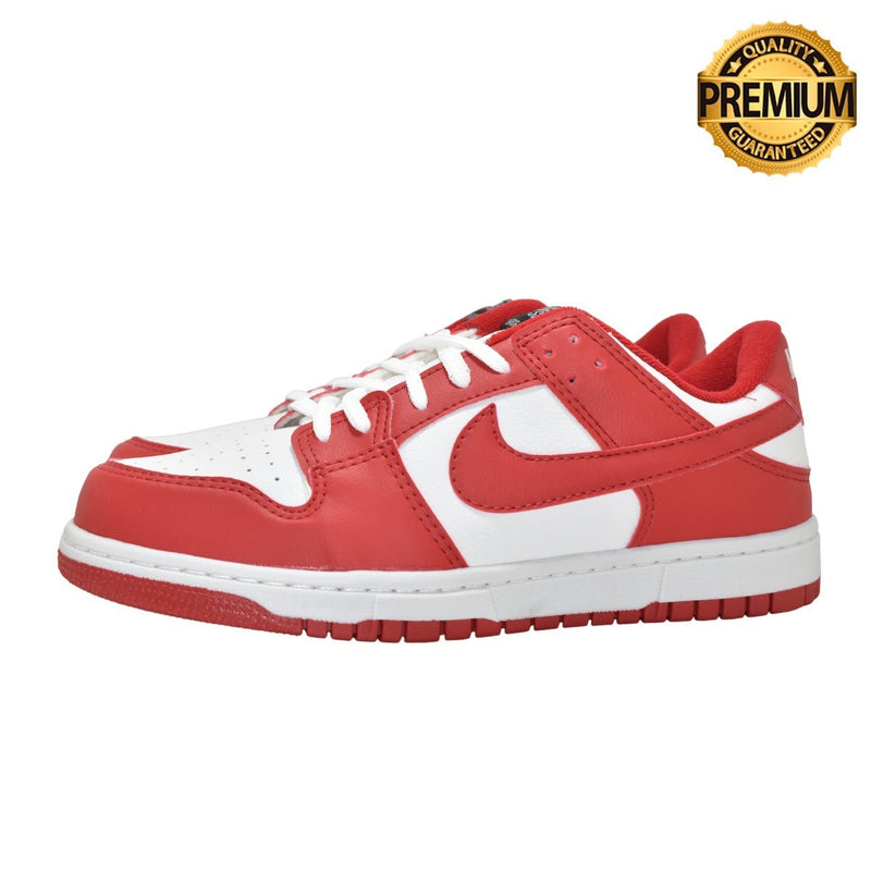TÊNIS DUNK SLOW BRANCO VERMELHO
