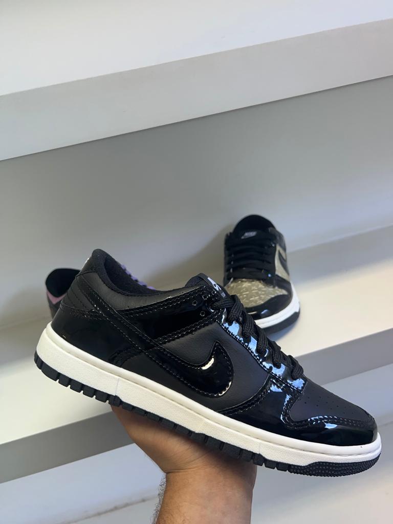 TÊNIS AIR DUNK BLACK VERNIZ