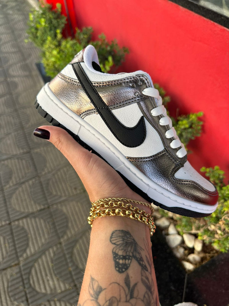 TÊNIS AIR DUNK SILVER BLACK