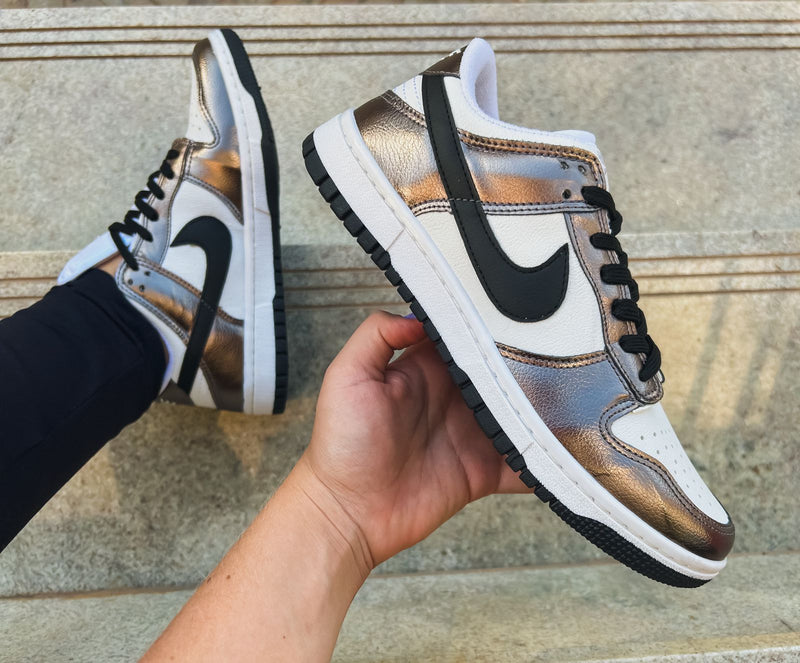 TÊNIS AIR DUNK SILVER BLACK