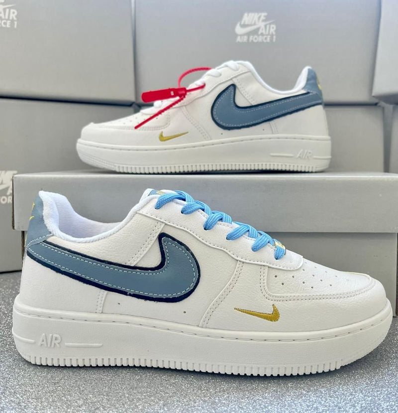 TÊNIS NIKE AIR FORCE - BRANCO AZUL