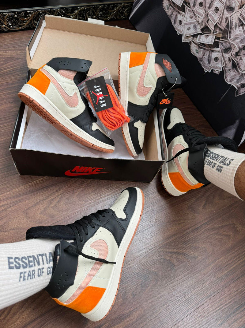 BOTA NIKE AIR JORDAN ZOOM LARANJA