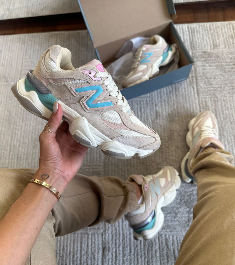 NEW BALANCE 9060 BEGE AZUL