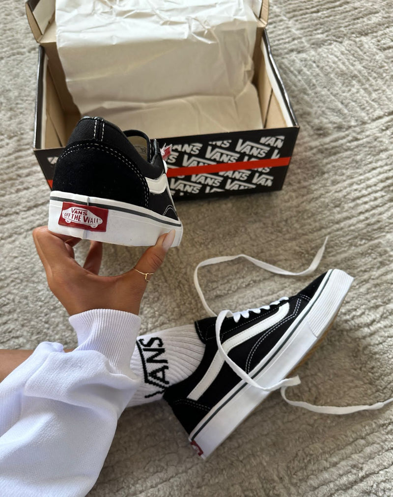 TENIS VANS OLD SKOOL PRETO/BRANCO