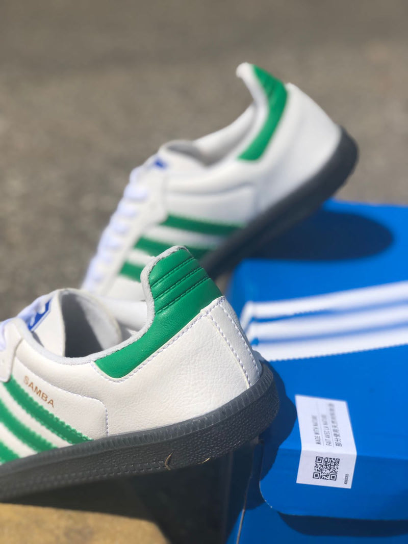 Adidas Samba Premium Bco Verde