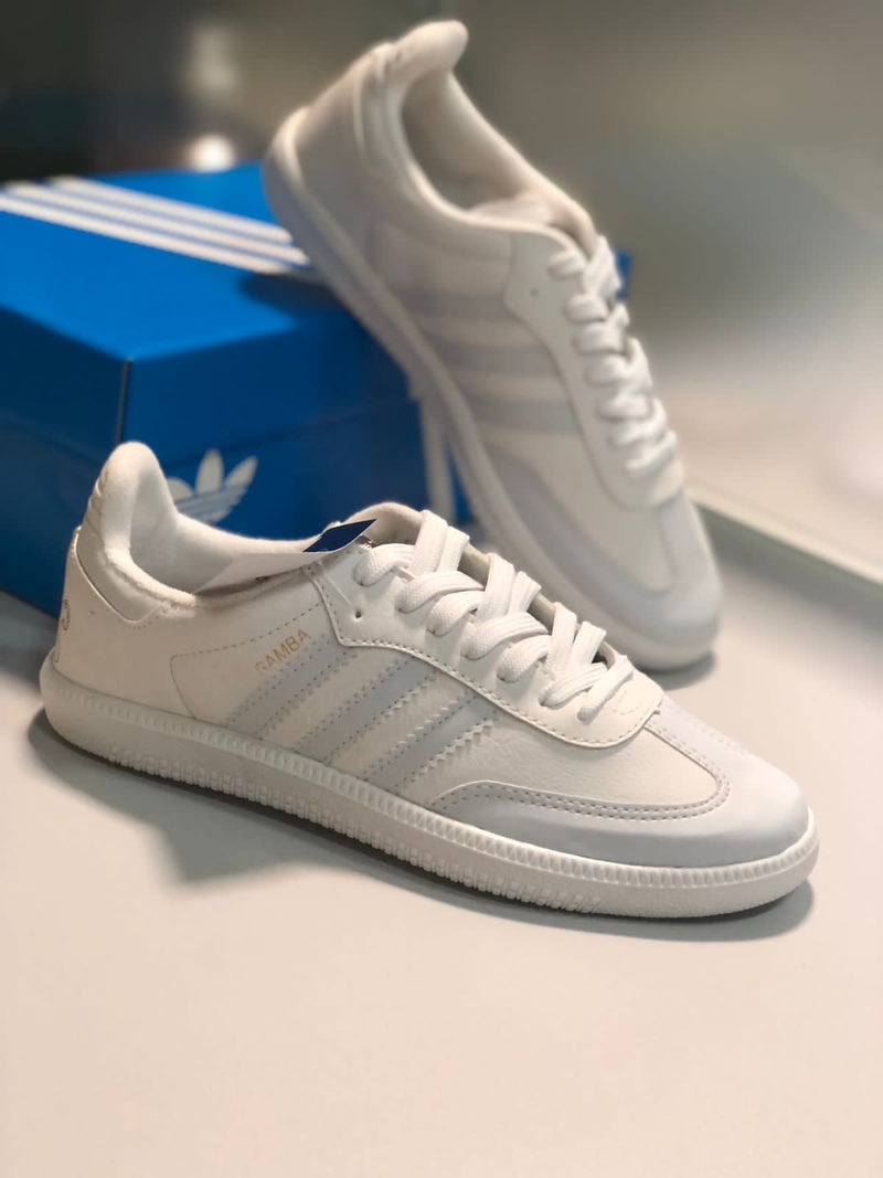 ADIDAS SAMBA PREMIUM BCO BCO