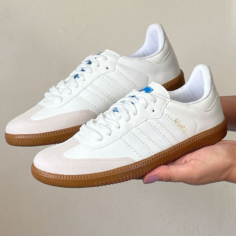 ADIDAS SAMBA PREMIUM BCO BCO