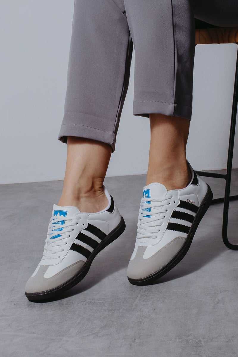 ADIDAS SAMBA PREMIUM BCO PRETO