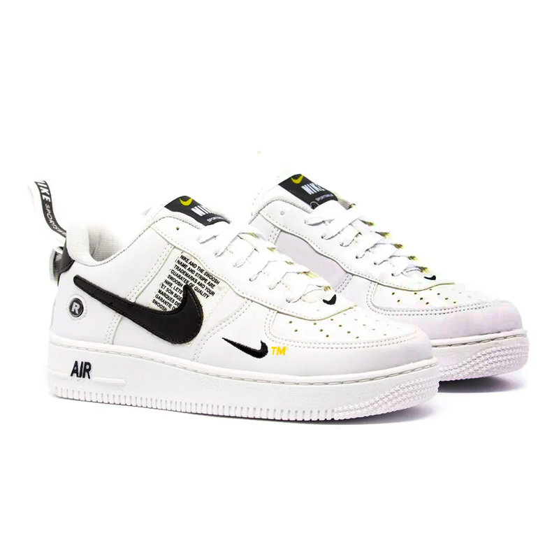 TÊNIS NIKE AIR FORCE F1 LV8 BRANCO/PRETO